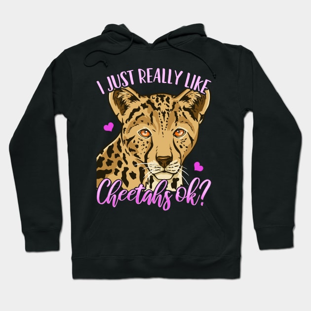 Cheetah Cheetah Lover Hoodie by CreativeGiftShop